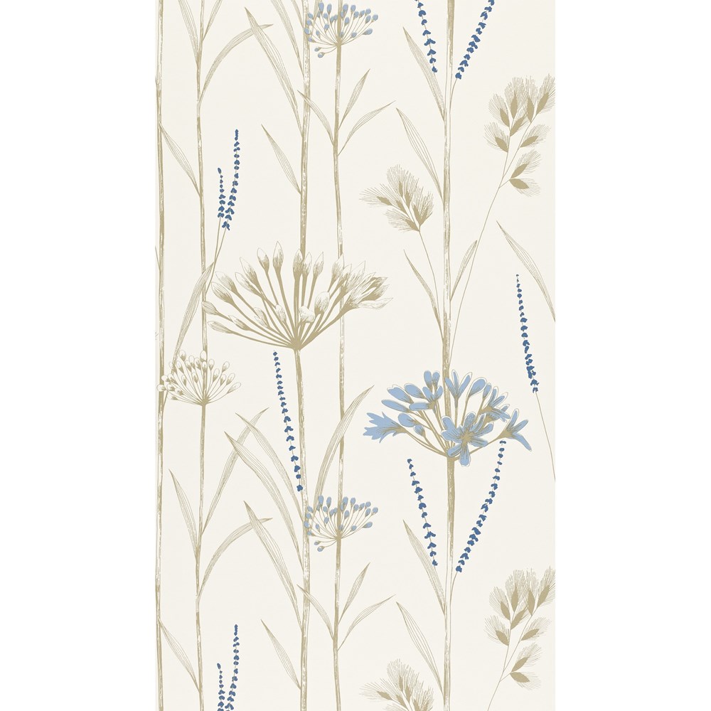 Gardinum Wallpaper 110557 by Harlequin in Chalk Wedgewood Gold